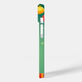 Schattige striphond Case-Mate iPhone case (Achterkant / Links)