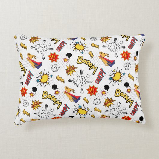 Schattige strippatroon accent kussen (Voorkant)