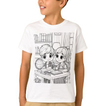 Schattige studievrienden