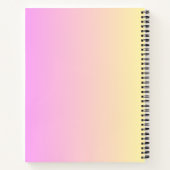 Schattige Stuff Only – Roze Kawaii Regenboog Notitieboek (Achterkant)