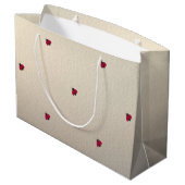 Schattige stut, luibugs, luchtig groot cadeauzakje (Achterkant Gekanteld)