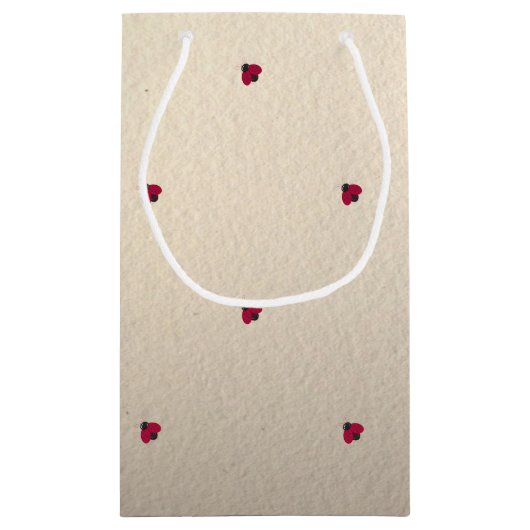 Schattige stut, luibugs, luchtig klein cadeauzakje (Achterkant)