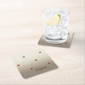 Schattige stut, luibugs, lumier-persoonlijk kartonnen onderzetters (Insitu)