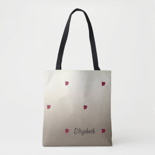 Schattige stut, luibugs, lumier-persoonlijk tote bag (Voorkant)