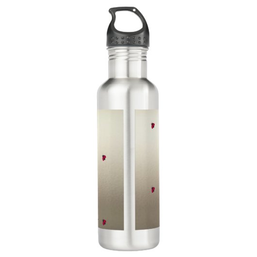 Schattige stut, luibugs, lumier-persoonlijk waterfles  (Achterkant)