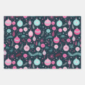 Schattige Sugar Plum Christmas Inpakpapier Vel (Voorkant 3)