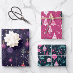 Schattige Sugar Plum Christmas Inpakpapier Vel<br><div class="desc">Verpakking Papiervellen Schattige Sugar Plum Kerst/Feestelijk/Uniek/Feestdagen</div>
