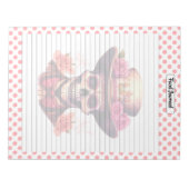 Schattige Sugar Skull Food Journal Notitieblok (Voorkant)