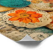 Schattige suiker koekjes poster (Hoek)