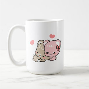 Schattige suikerbolletjes koffiemok
