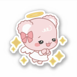 Schattige suikerbolletjes sticker