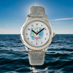 schattige Summer unicorn voegt kind toe aan meisje Horloge