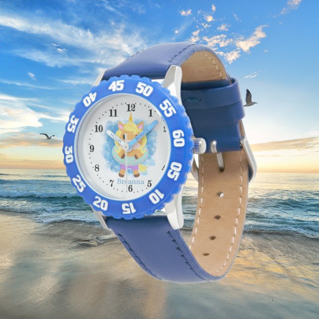 schattige Summer unicorn voegt kind toe aan meisje Horloge (Creator heeft geüpload)