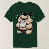 Schattige Sumo Wrestler T-shirt (Design voorkant)