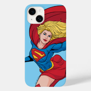 Schattige Supergirl Stance Case-Mate iPhone 14 Hoesje