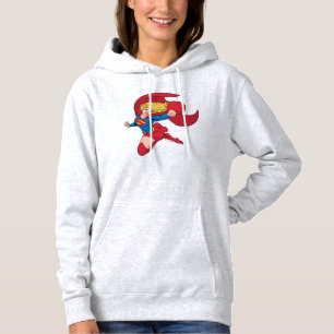 Schattige Supergirl Stance Hoodie