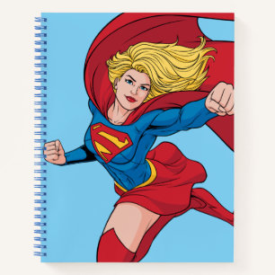 Schattige Supergirl Stance Notitieboek
