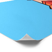 Schattige Supergirl Stance Poster (Hoek)