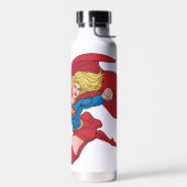 Schattige Supergirl Stance Waterfles (Links)