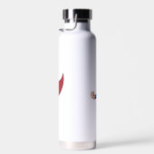 Schattige Supergirl Stance Waterfles (Rechts)