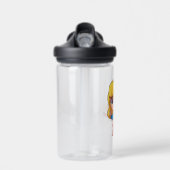 Schattige Supergirl Stance Waterfles (Voorkant)