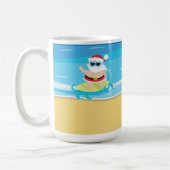 SCHATTIGE SURFEN KERSTMIS SINTERKLAAS KOFFIEMOK (Links)
