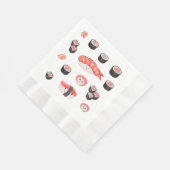 Schattige Sushi Party Servet (Hoek)