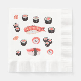 Schattige Sushi Party Servet