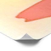 Schattige Sweet Strawberry Bliss Poster (Hoek)