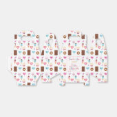 Schattige Sweet & Treats Baby shower Dank u Bedankdoosjes (Uitgevouwen)