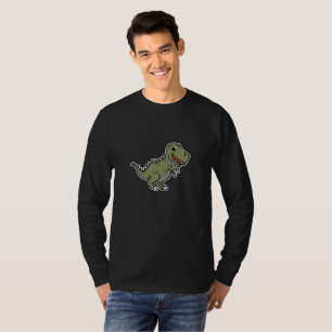 Schattige T-Rex Dinosaurus Sticker – Grappige Cart T-shirt