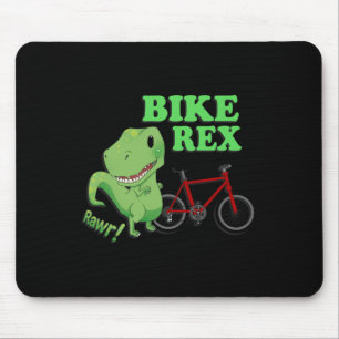 Schattige T-rex Mountainbike Dinosaurus . Mtb Fiet Muismat