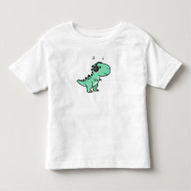 Schattige T-Rex Speelt Muziek voor Kinderen🎵