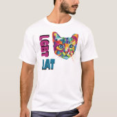 Schattige T-shirt "LGBT QAT" (Voorkant)