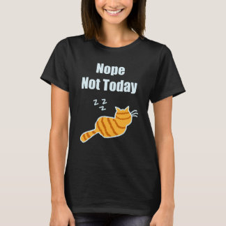Schattige T Shirt van een kat slapen