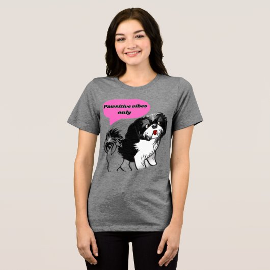 Schattige T-shirt voor dierenliefhebbers (Voorkant volledig)