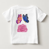 Schattige T-shirt voor katten en vlinders - Person (Achterkant)