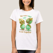 Schattige T-shirt voor liefhebbers (Voorkant)
