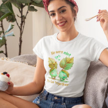 Schattige T-shirt voor liefhebbers