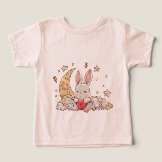 Schattige T-shirt voor peuter meisje (Design voorkant)