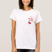 Schattige T-shirt voor vrouwen (Voorkant)
