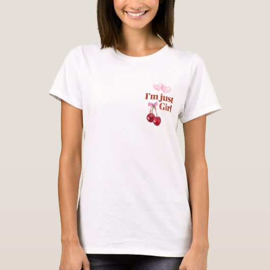 Schattige T-shirt voor vrouwen (Voorkant)