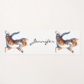 Schattige Tabby Cat Yoga Mat (Voorkant (horizontaal))