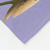 Schattige Tabby Kitten met blauwe ogen Fleece Deken (Hoek)