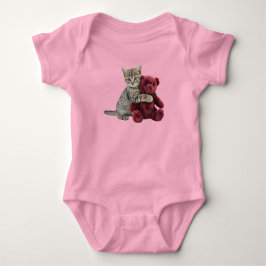 Schattige Tabby Teddybeer Romper