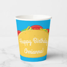 Schattige Taco Kinder 1e Verjaardagsfeest Mexicaan