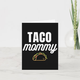 Schattige Taco Mama Voor Cinco De Mayo Feesten Met Kaart