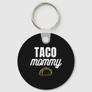 Schattige Taco Mama Voor Cinco De Mayo Feesten Met Sleutelhanger