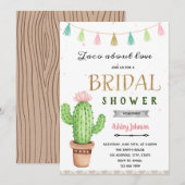 Schattige taco over liefdesfeest kaart (Voorkant / Achterkant)