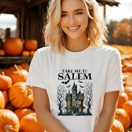 Schattige Take Me To Salem Halloween Tshirt